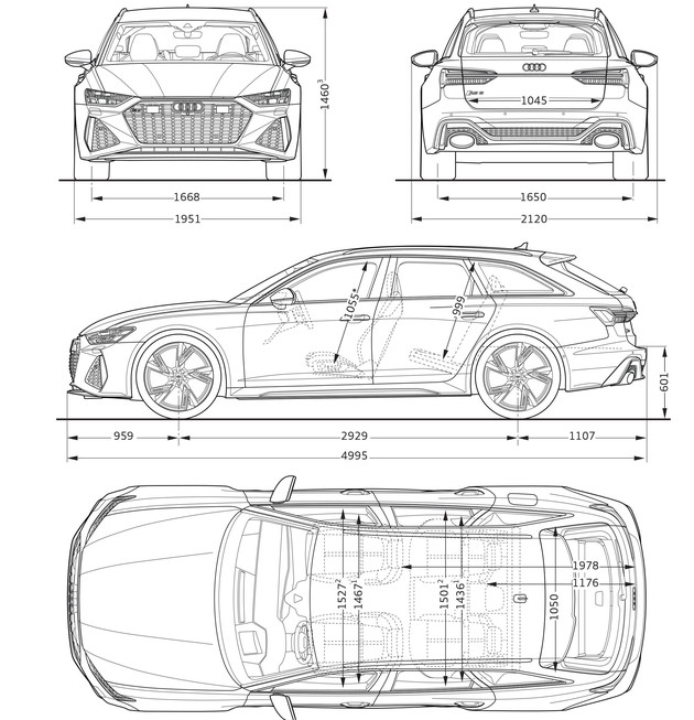 地表最强的瓦罐车试驾全新奥迪rs6avant