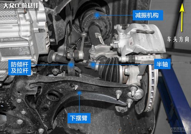 大众汽车结构图解名称图片