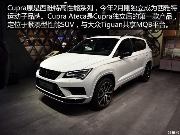 定位高性能SUV 实拍西雅特 Cupra Ateca