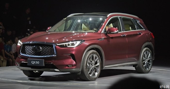 英菲尼迪新qx50正式上市 售33.98-48.98萬元