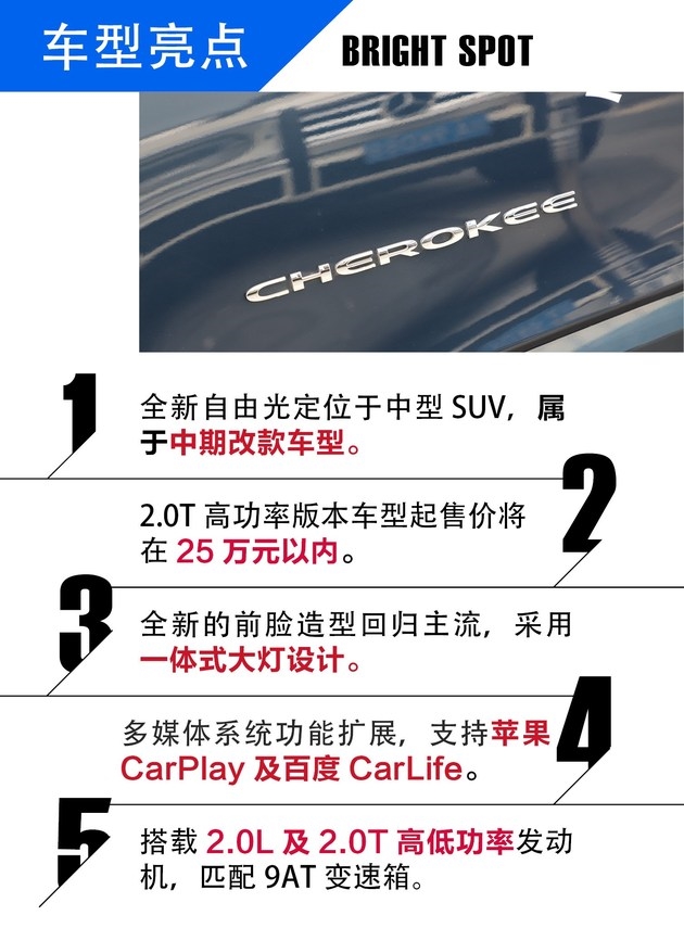回归主流审美动力升级 试驾Jeep全新自由光