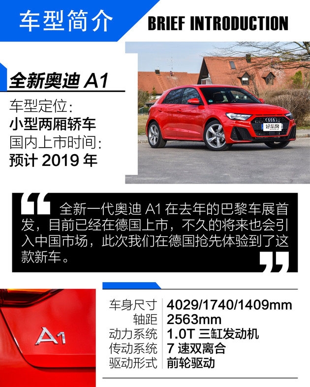 充满青春活力的代步车 试驾全新一代奥迪A1