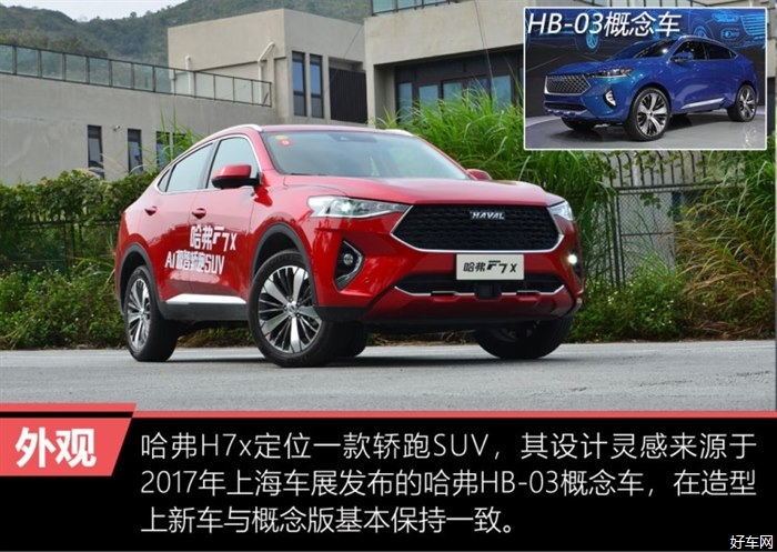 个性运动拥有驾驶乐趣 抢先试驾哈弗F7x