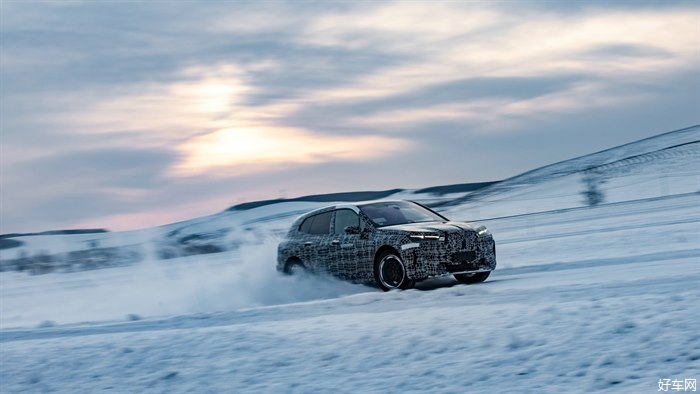 创新纯电动BMW iX原型车在牙克石进行冬季测试 整车性能在极寒环境中得到充分验证