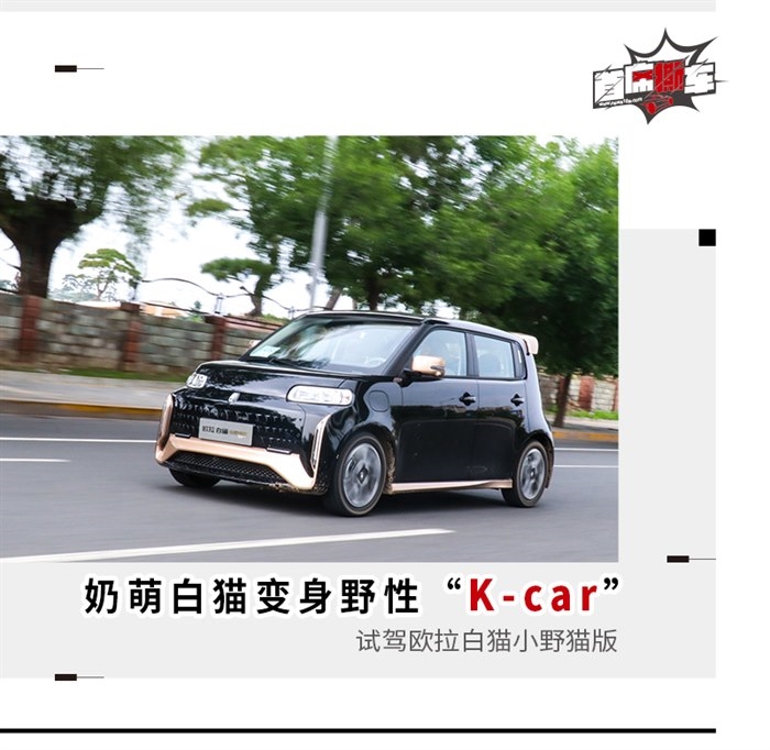 K-car造型动力符合预期 试驾欧拉白猫小野猫版